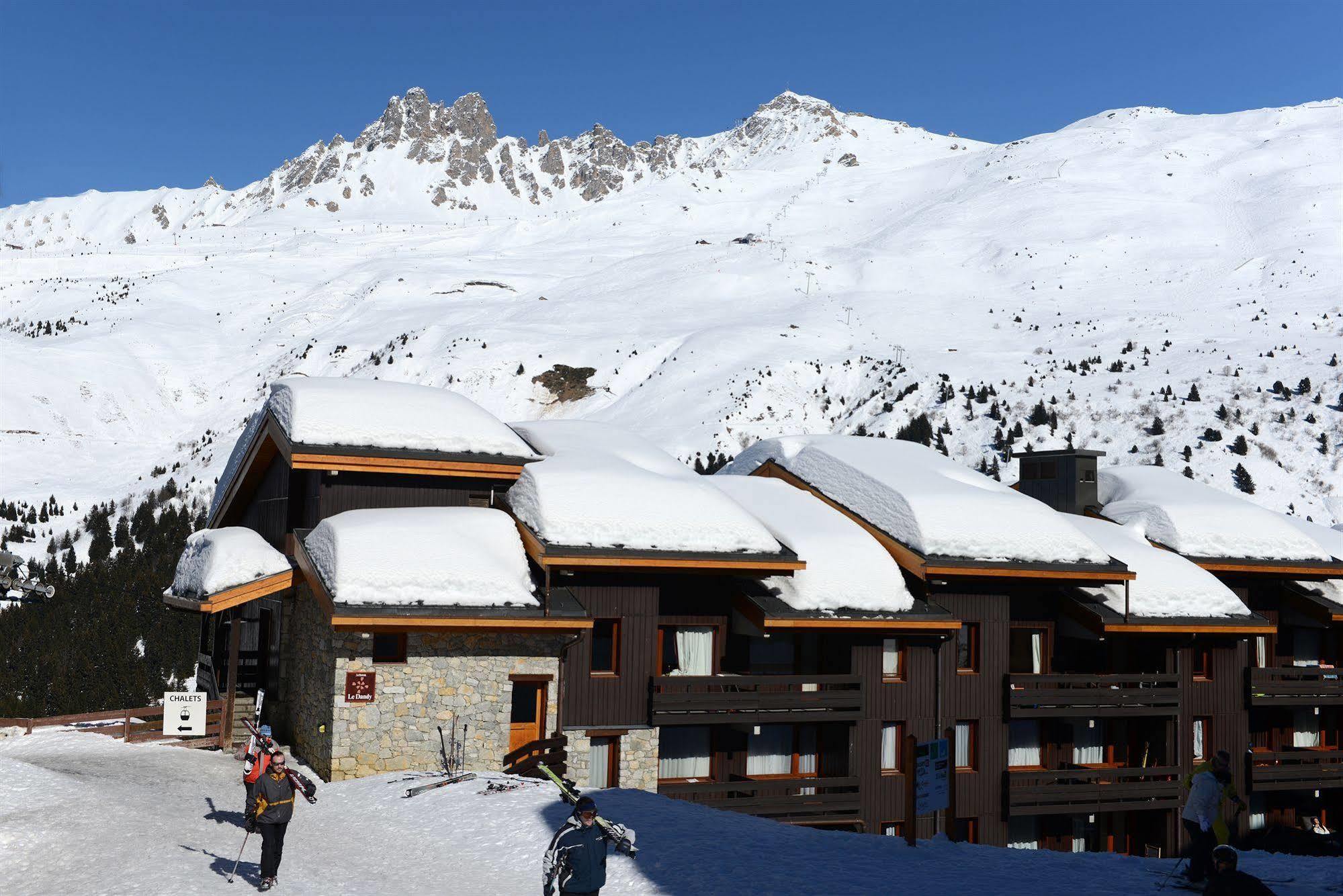 Residence Odalys Le Hameau Du Mottaret 메리벨 외부 사진